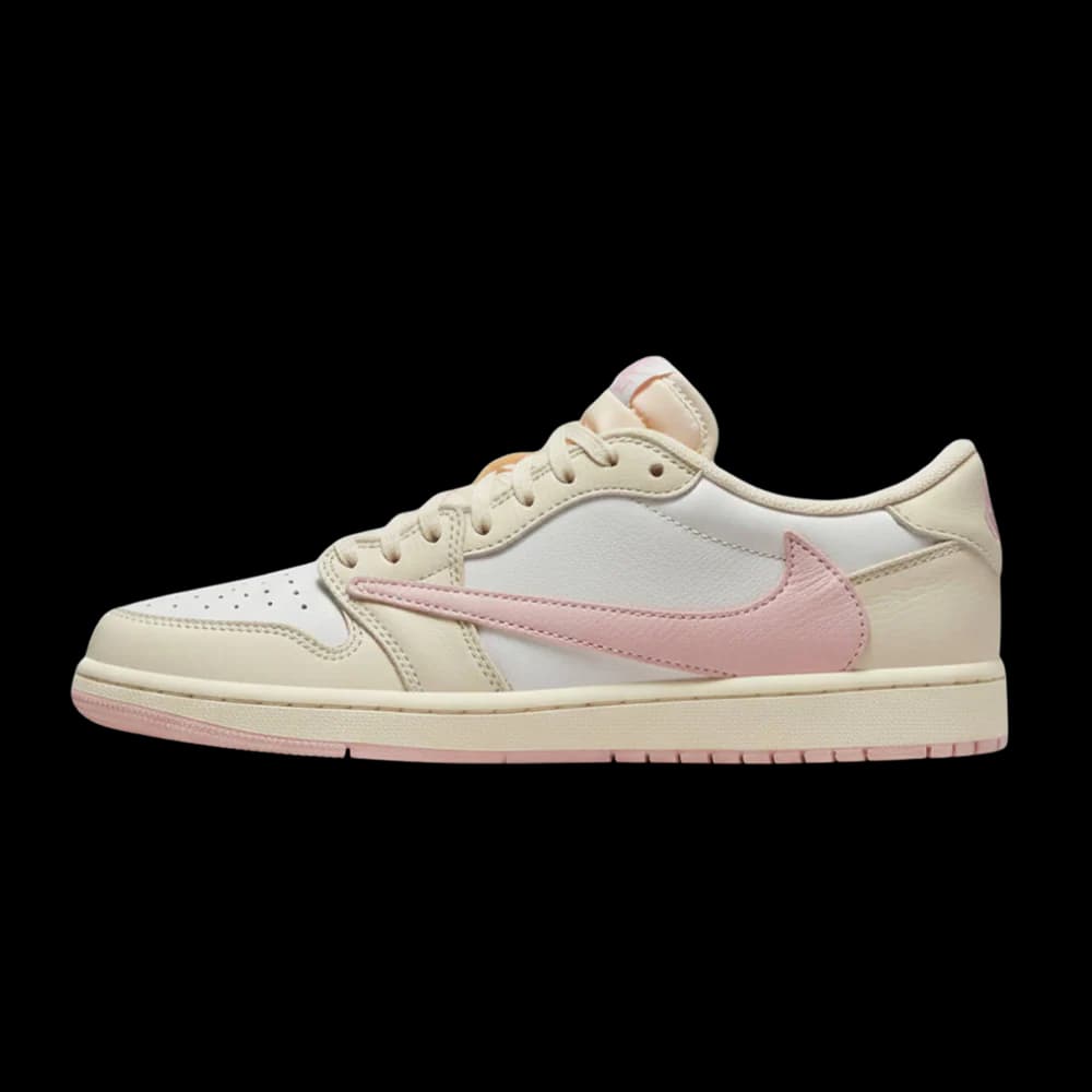 Jordan 1 Retro Low OG SP Travis Scott Sail Shy Pink