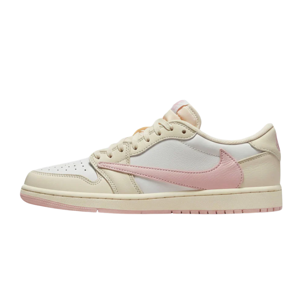 Jordan 1 Retro Low OG SP Travis Scott Sail Shy Pink
