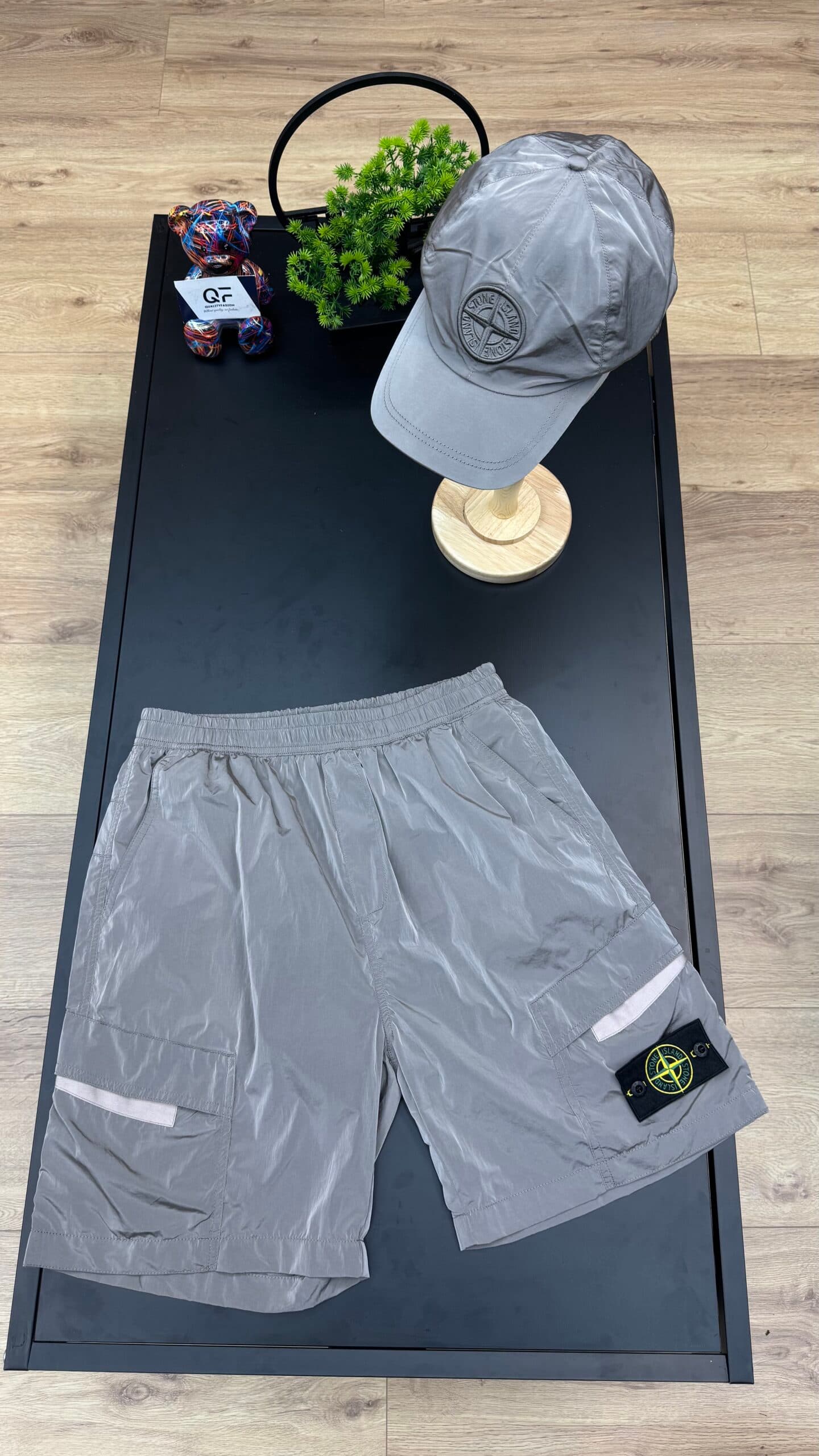 Stone Island Nylon Metal Short Grey