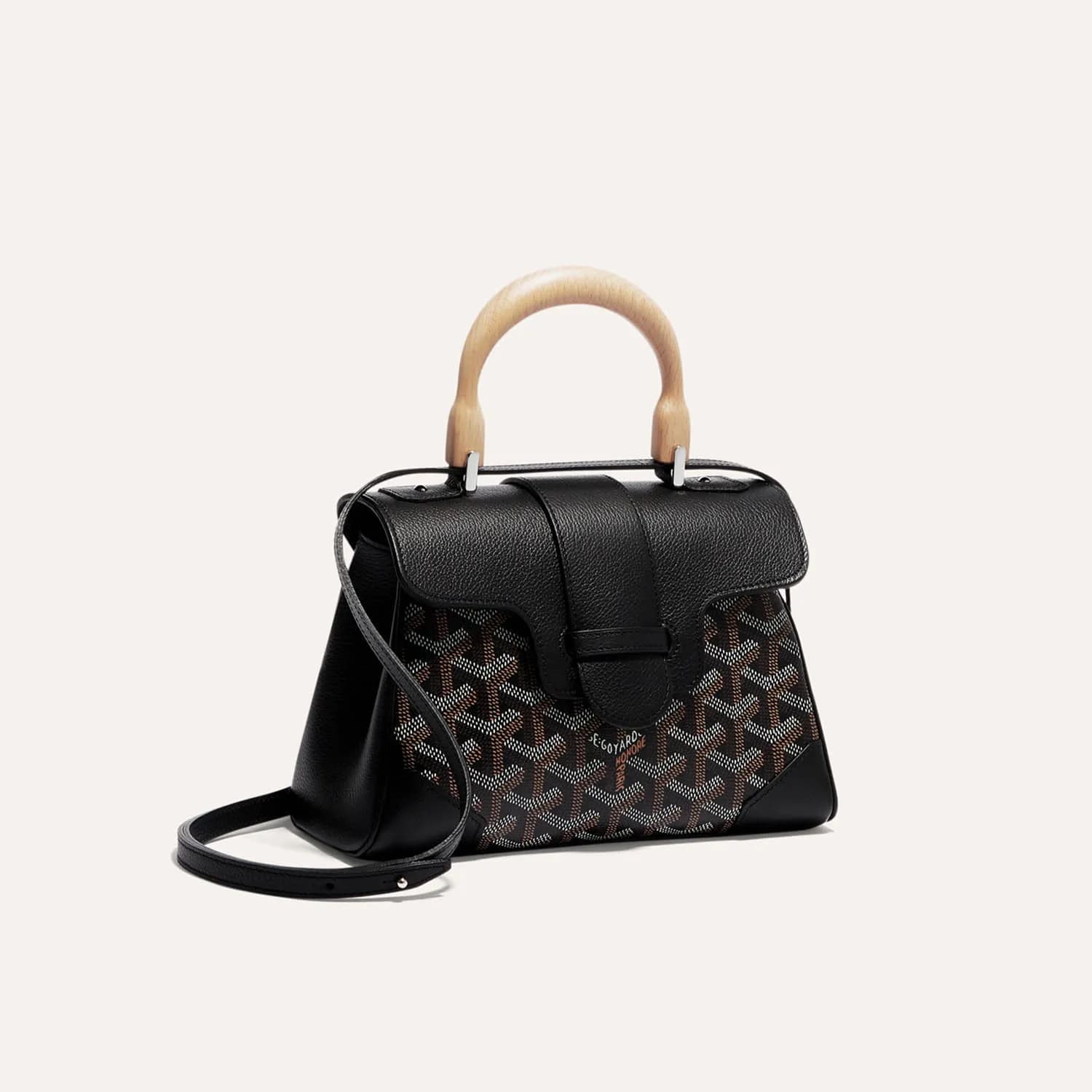 Goyard Saïgon Souple Mini Bag Black