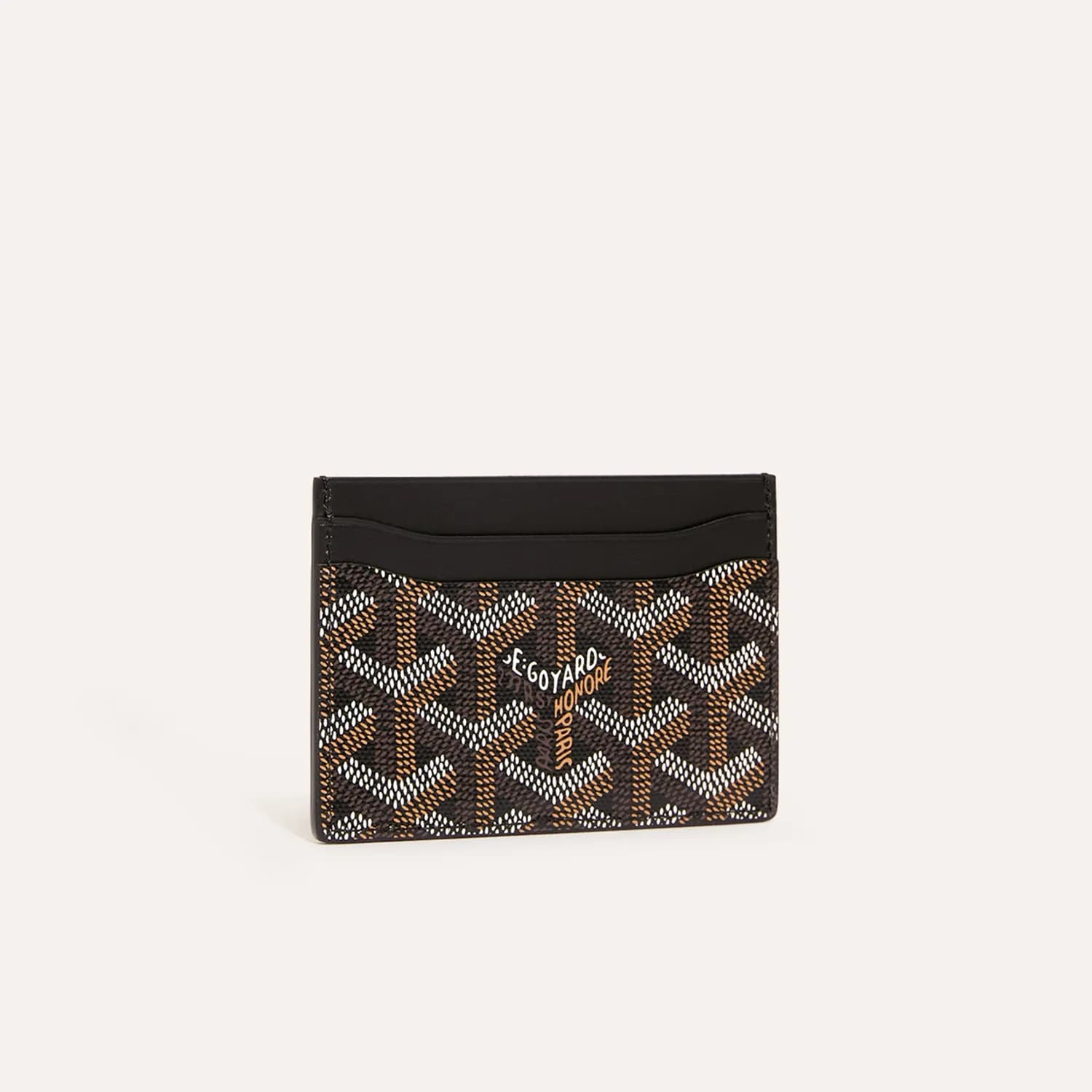 Goyard Saint-Sulpice Card Wallet Black