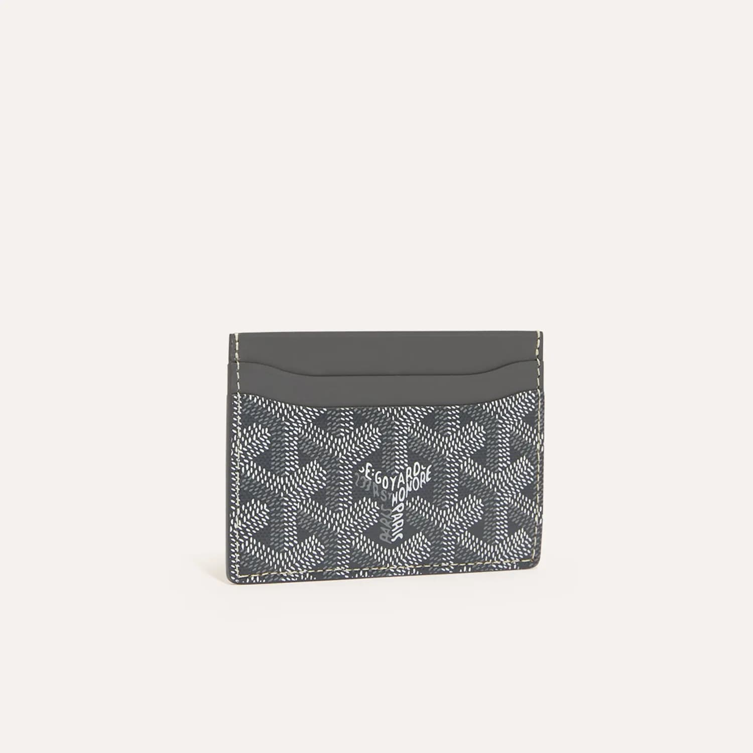 Goyard Saint-Sulpice Card Wallet Grey