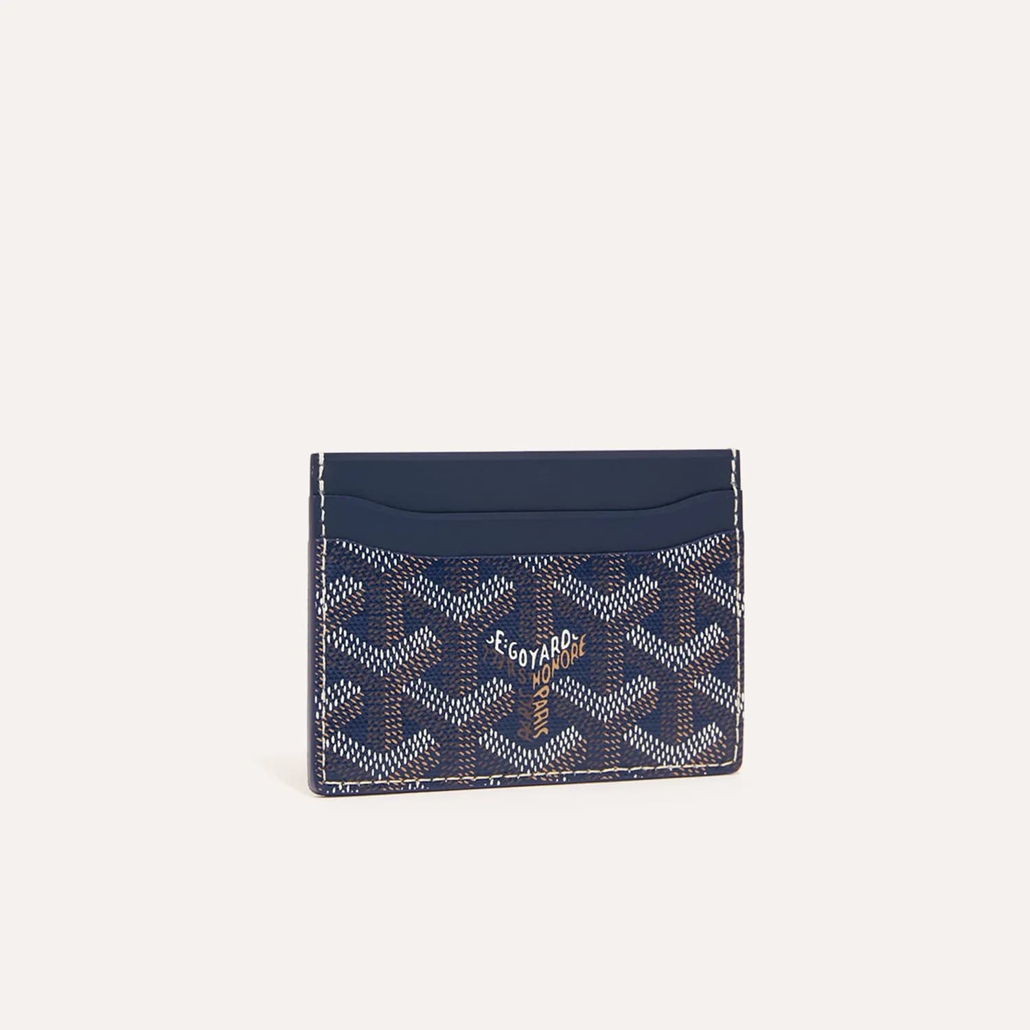 Goyard Saint-Sulpice Card Wallet Blue
