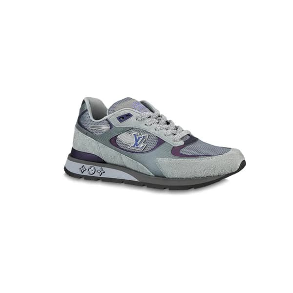 Louis Vuitton Run Away Sneaker Grey/Purple Suede