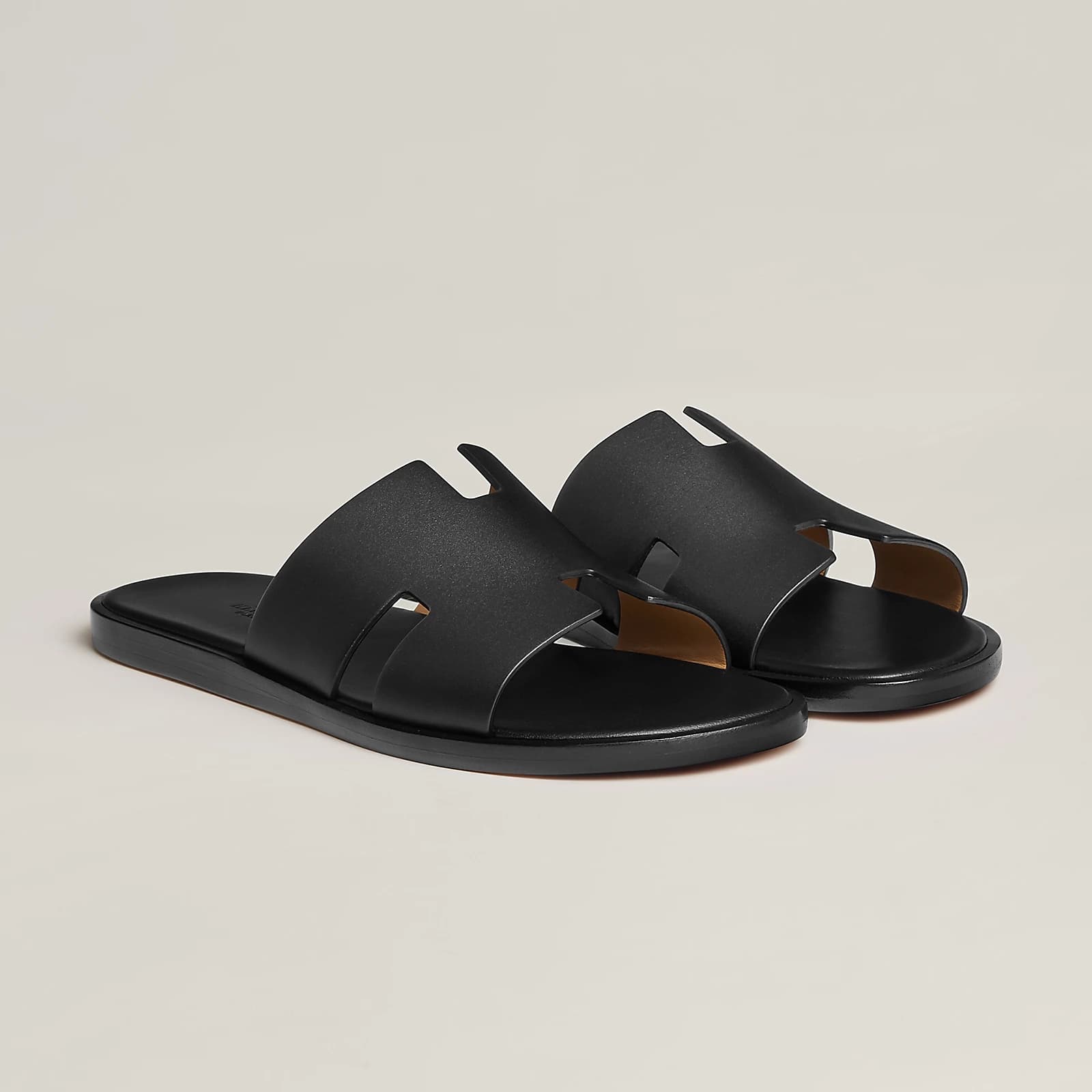 Hermes Izmir Sandals Black