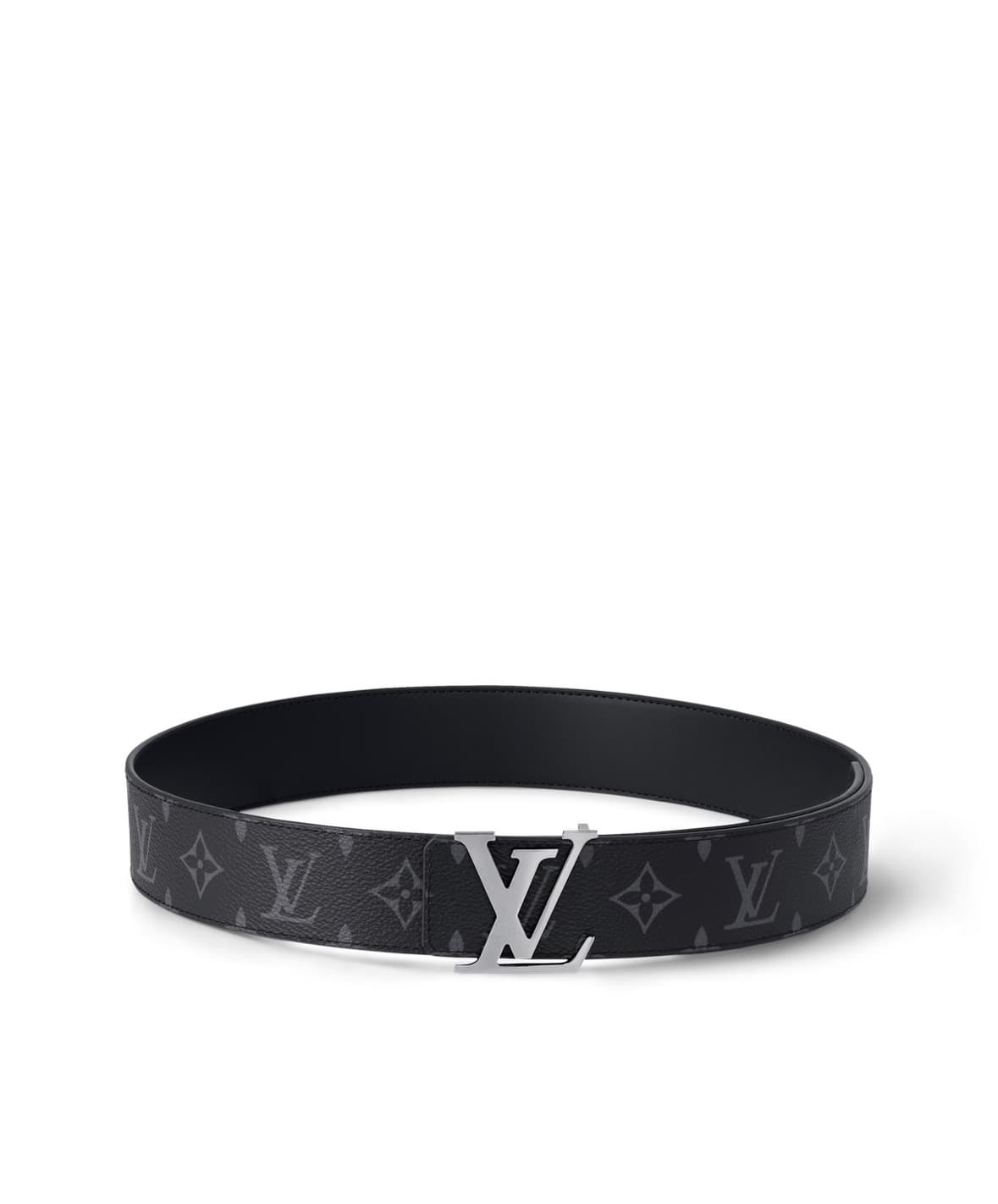 Louis Vuitton Initiales 40mm Silver Belt