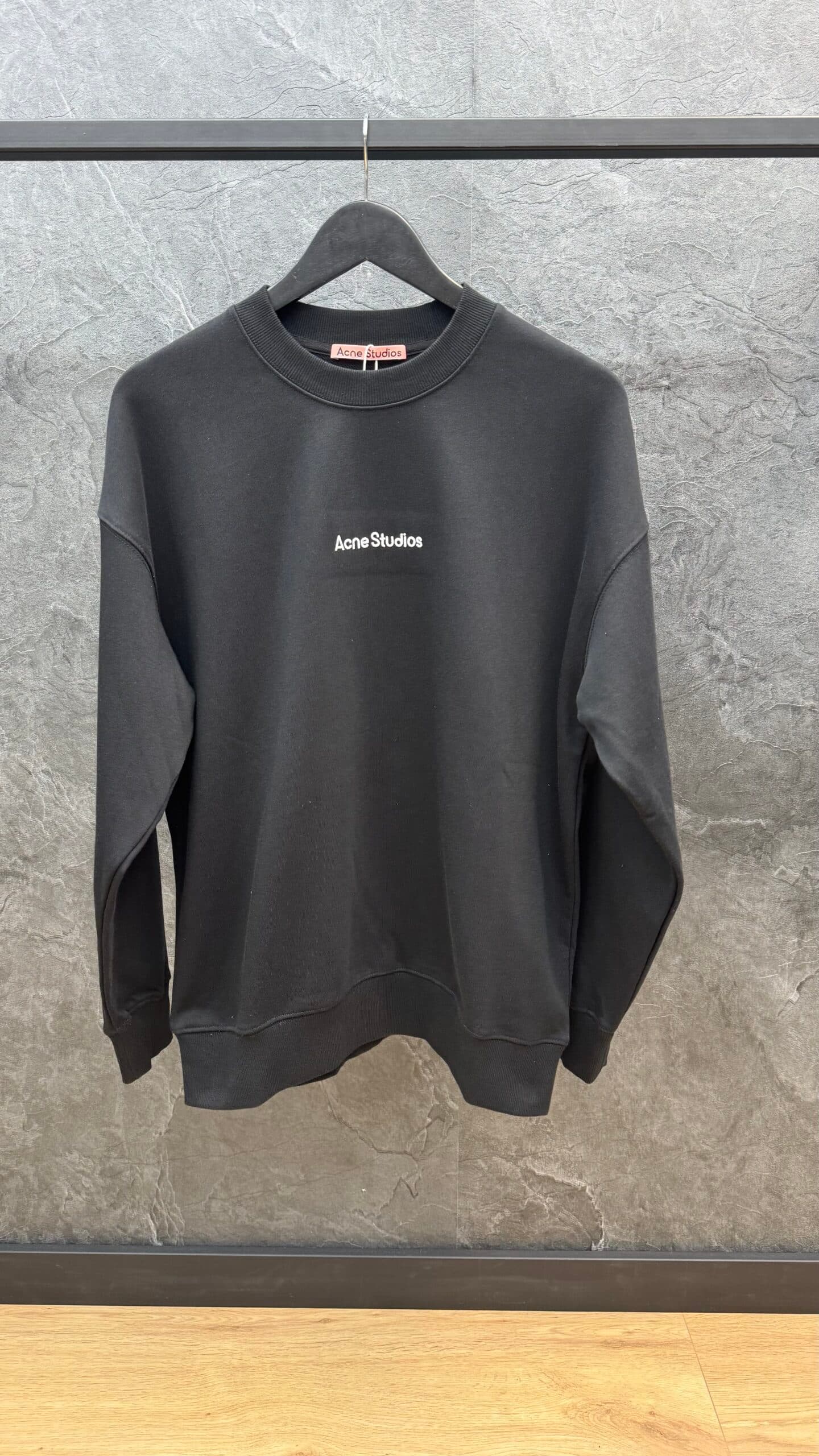 Acne Studios Basic Back Sweater Black