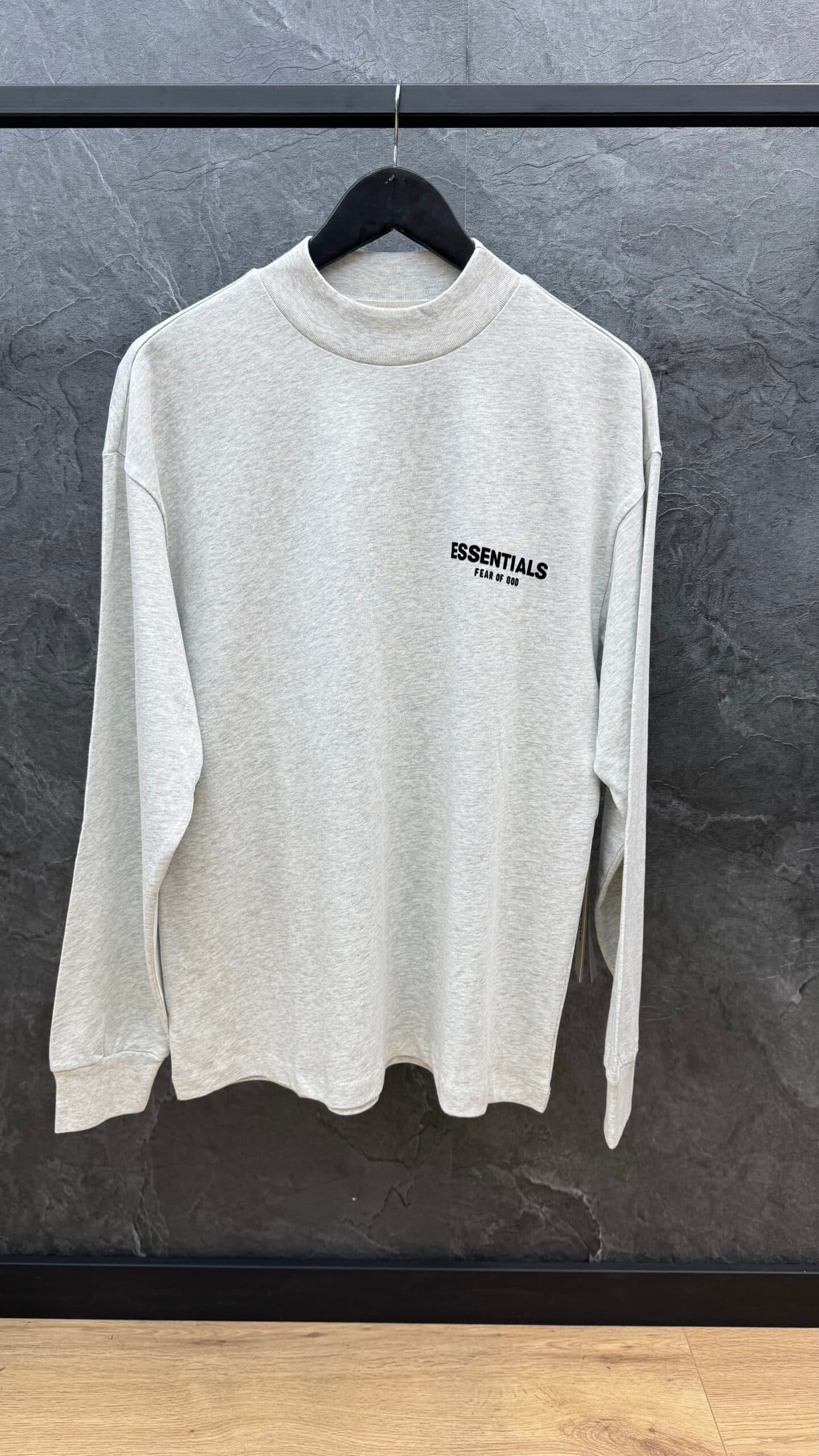 Essentials Fear Of God Long Sleeve Light Oathmeal
