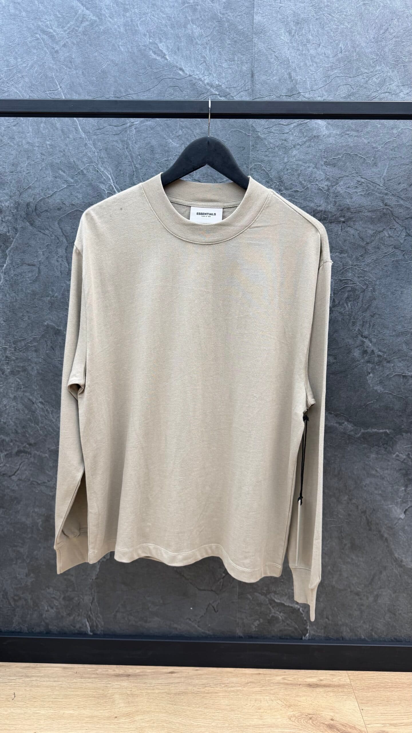 Essentials Fear Of God Back Long Sleeve Moss