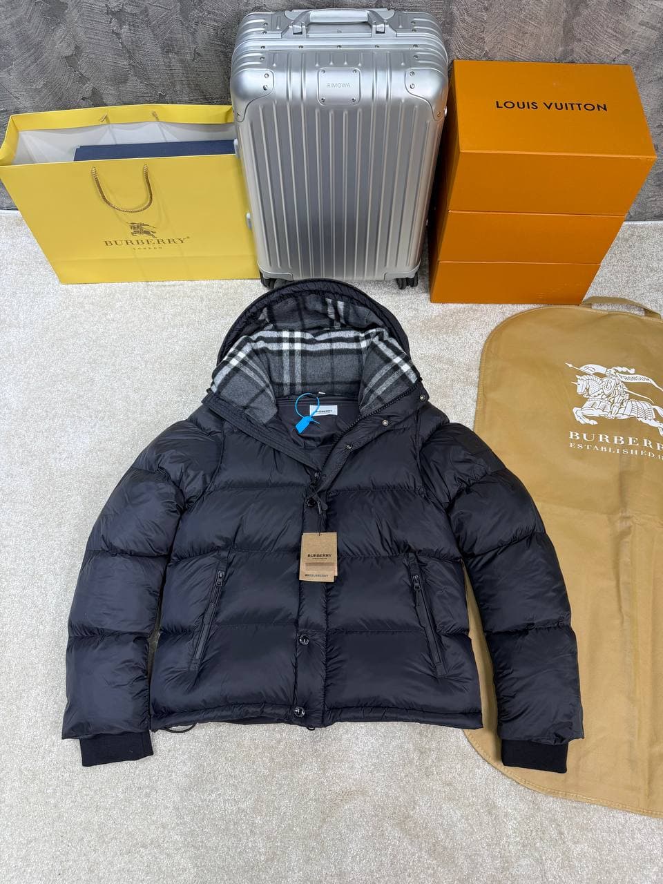 Burberry Lockwell Puffer ( 2 in 1 ) Jacket Black