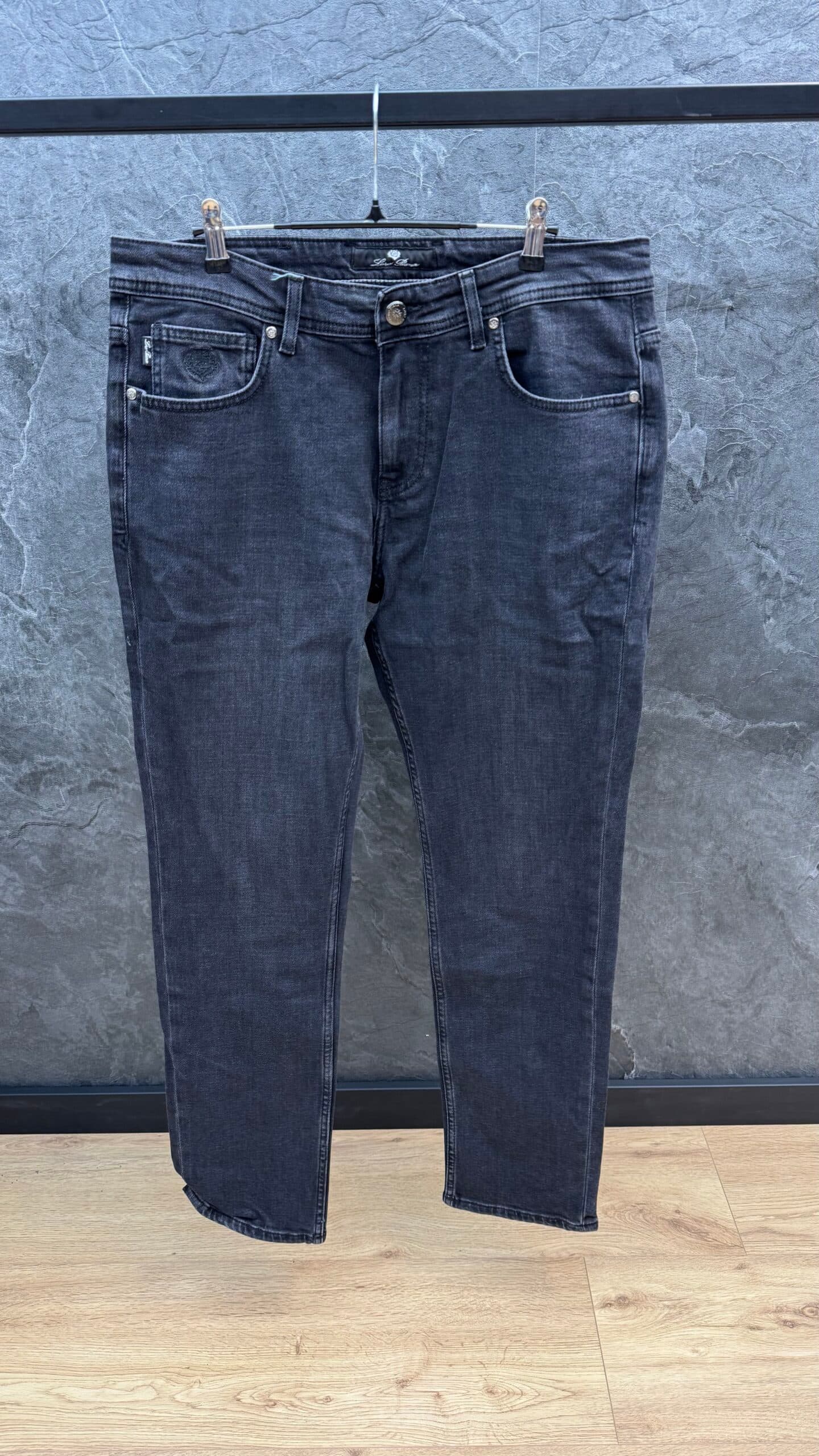 Loro Piana Slim Fit Jeans Black