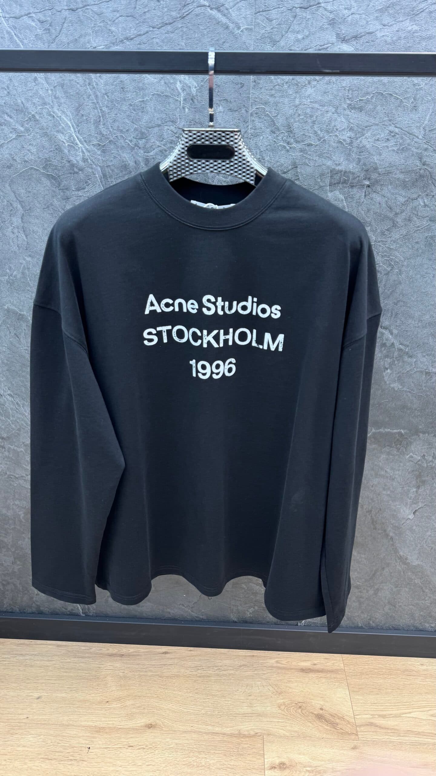 Acne Studios Stockholm 1996 LongSleeve Black